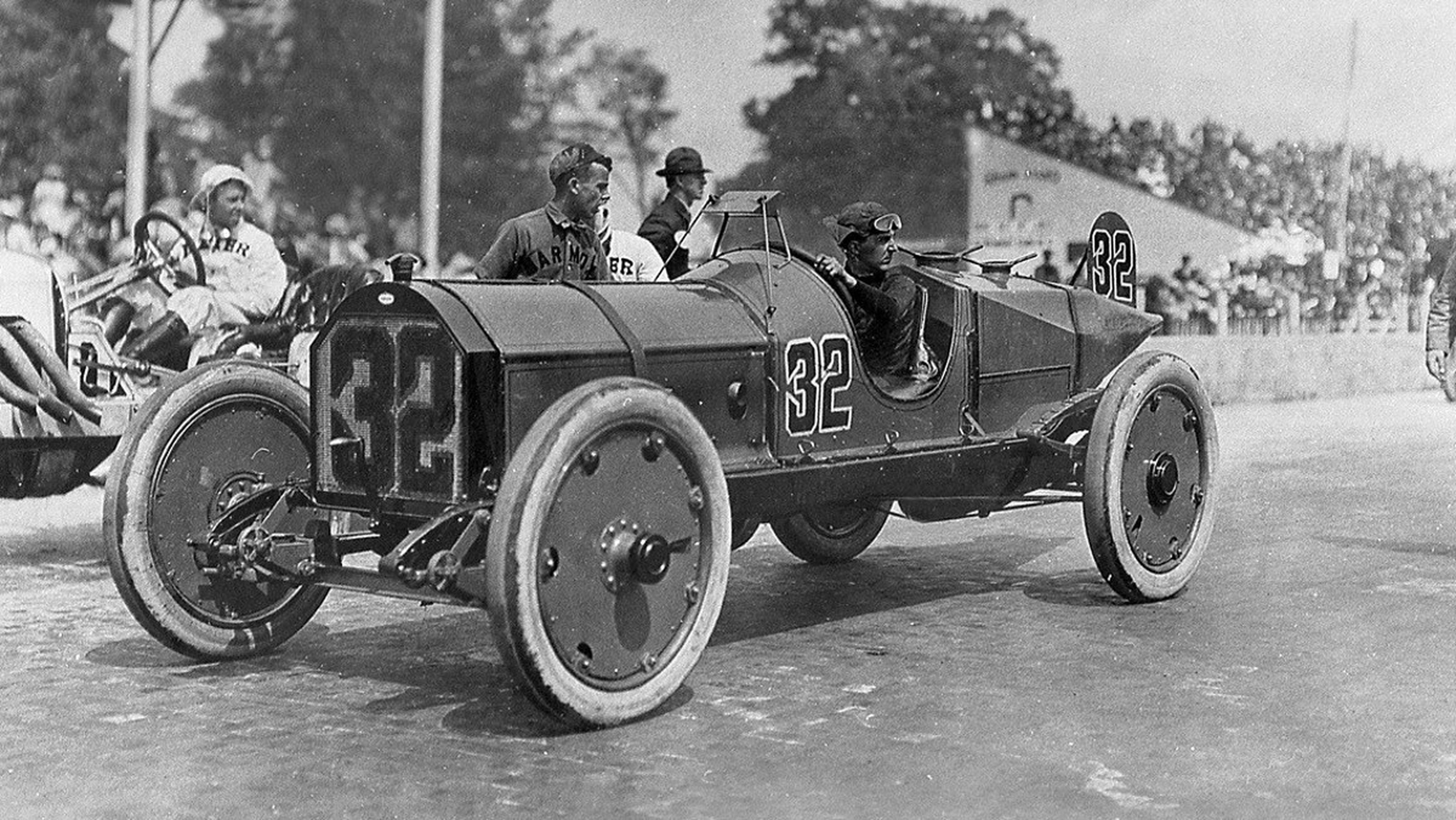 El Marmon Wasp en la Indy500 de 1911
