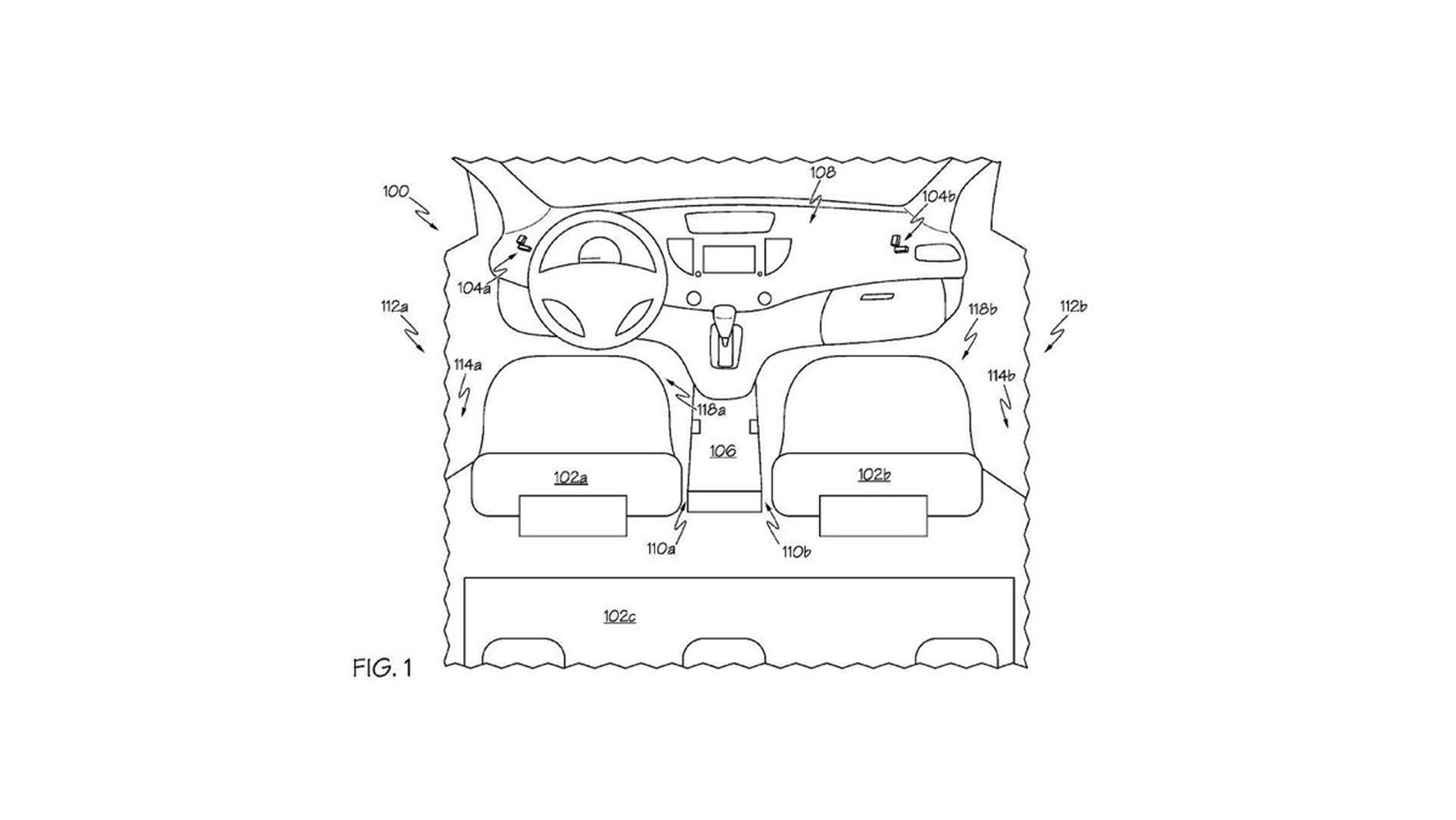 Patente asientos Toyota