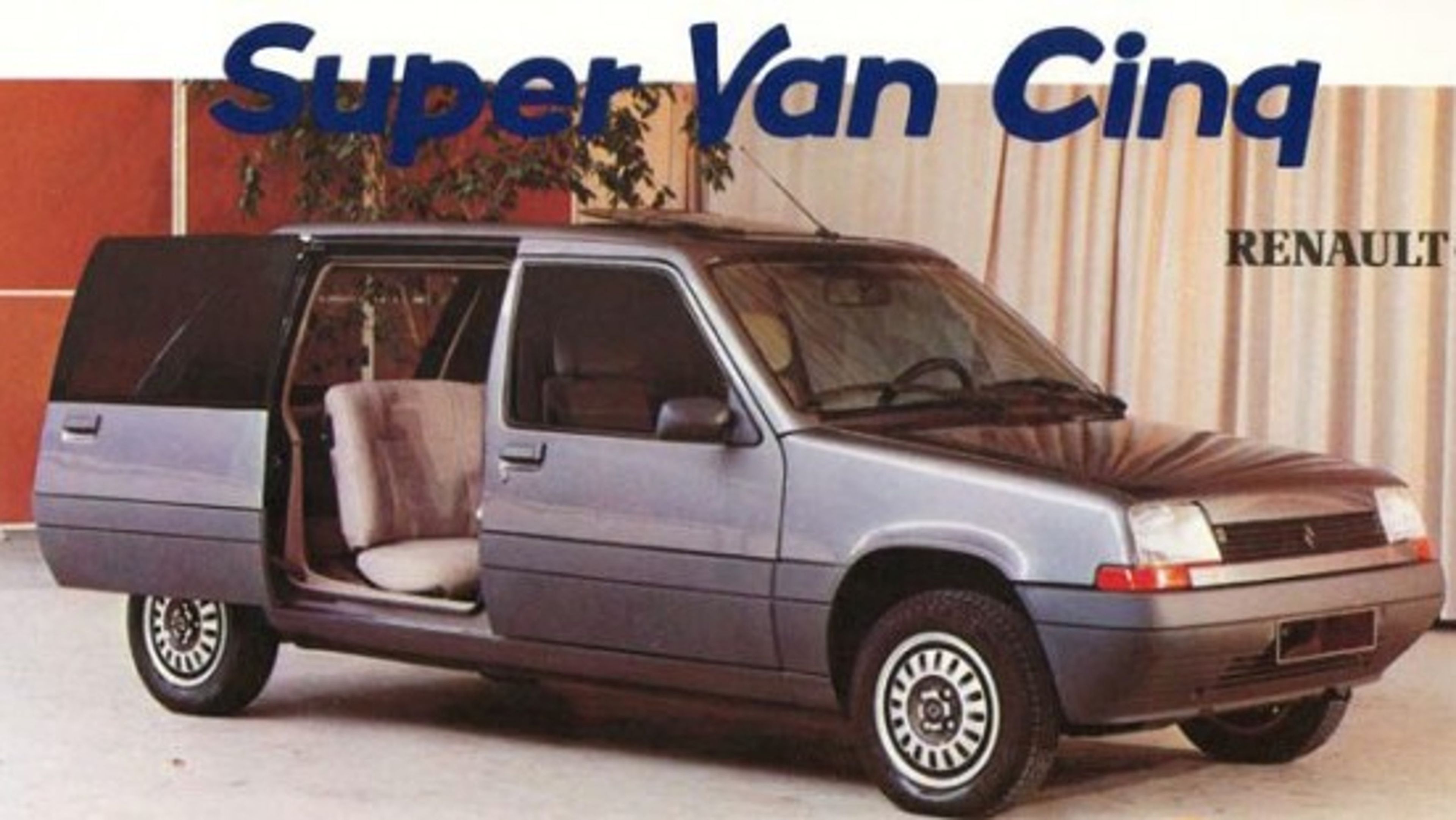 Publicidad del Renault Super Van Cinq