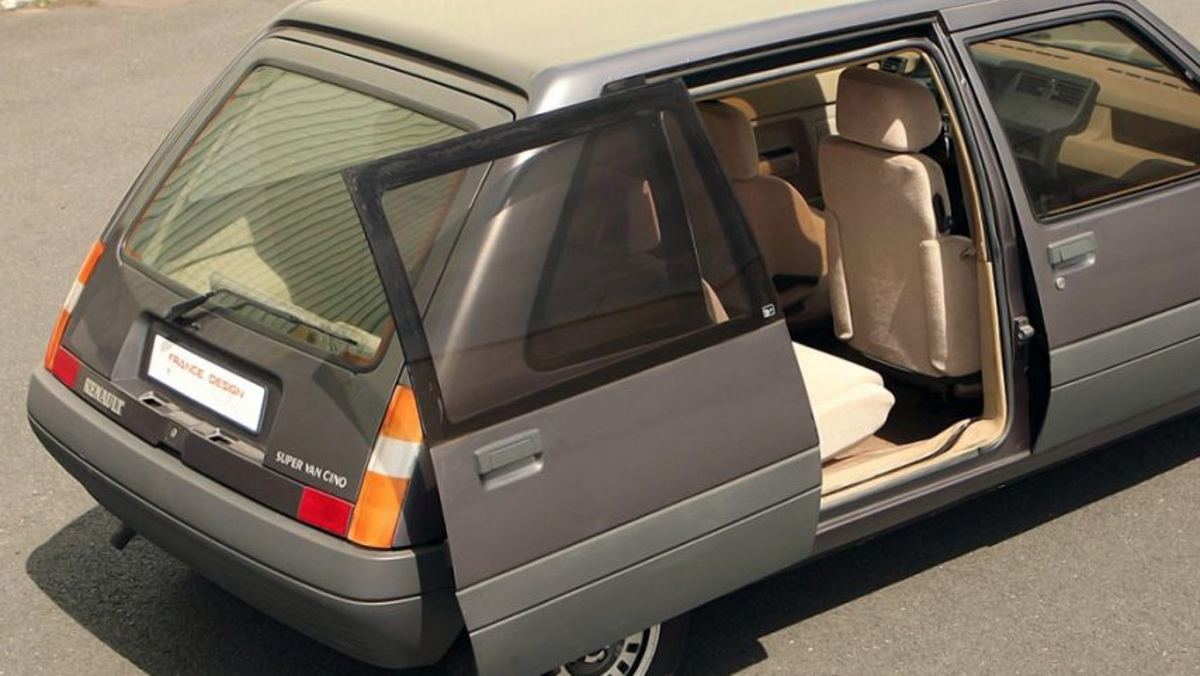 Puerta corrediza del Renault Super Van Cinq 4 Puerta corrediza del Renault Super Van Cinq 4
