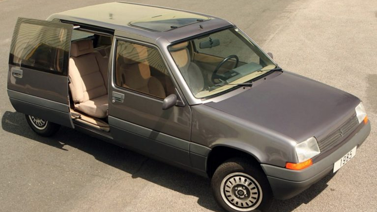 Qué molón es este Renault Super Van Cinq Qué molón es este Renault Super Van Cinq