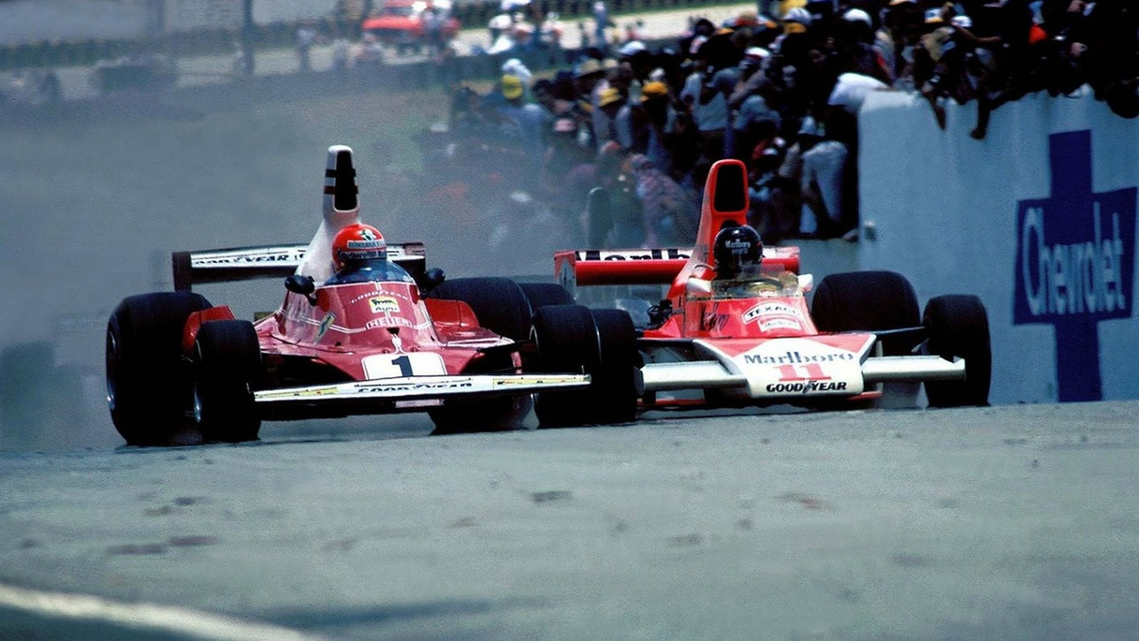 La rivalidad entre Niki Lauda y James Hunt