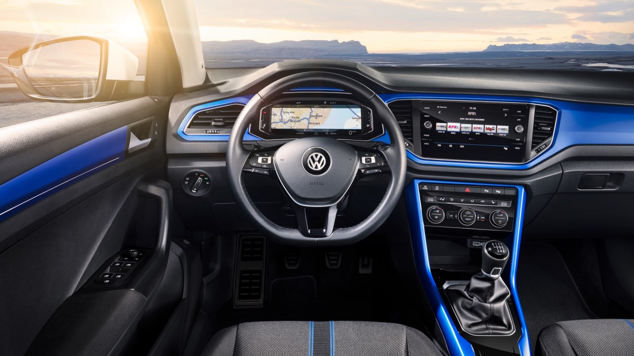 Volkswagen T-Roc cuadro Volkswagen T-Roc salpicadero