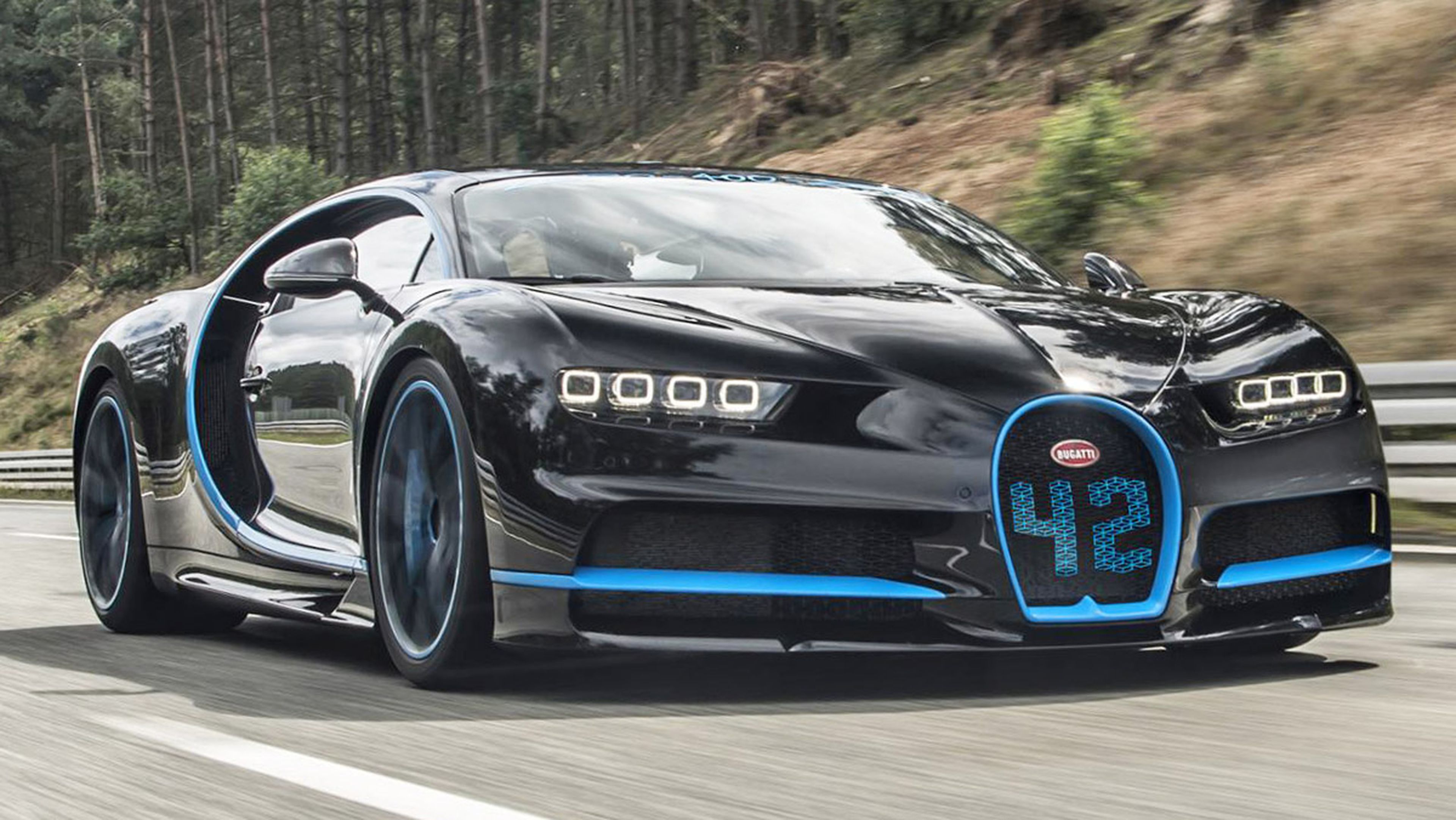 El Bugatti Chiron es el coche más rápido en el 0-400-0