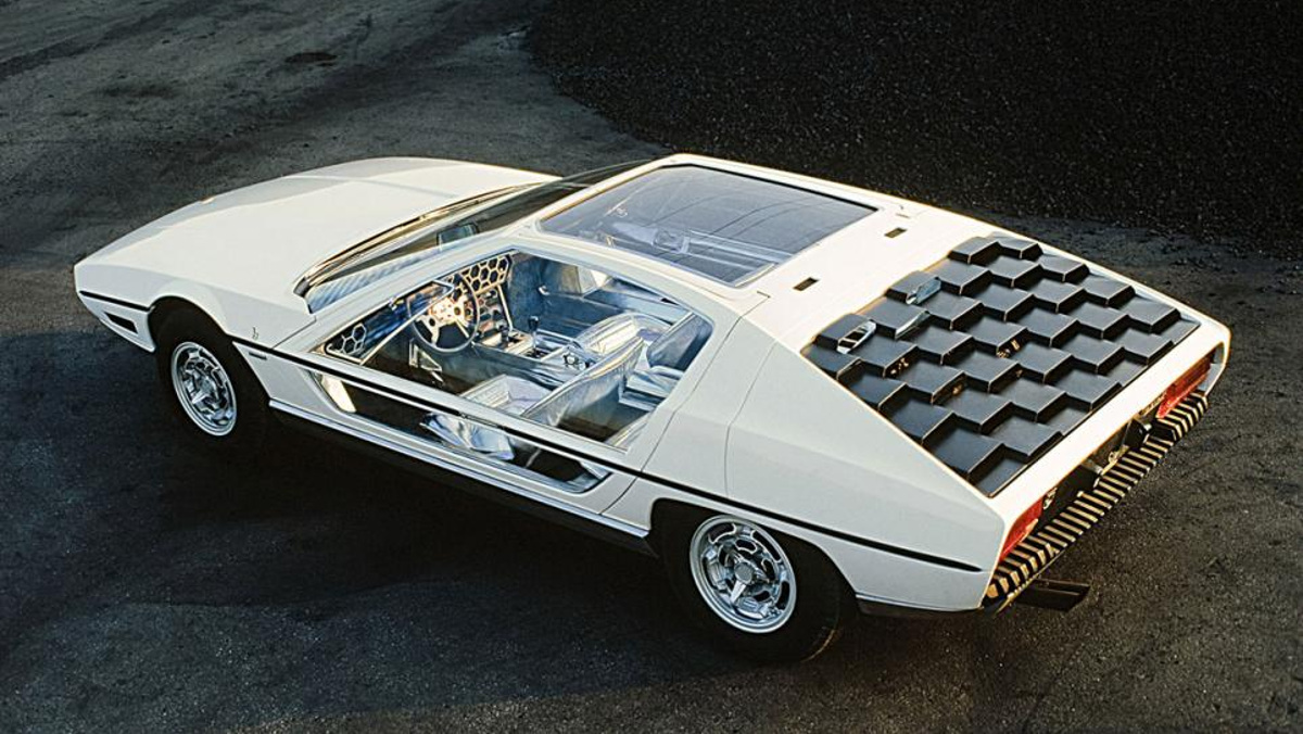 El diseño futurista del Lamborghini Marzal El diseño futurista del Lamborghini Marzal