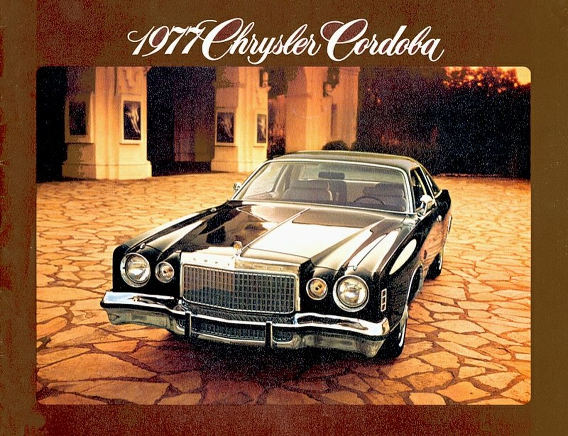 Galería TG: Chrysler Cordoba 1977 catálogo