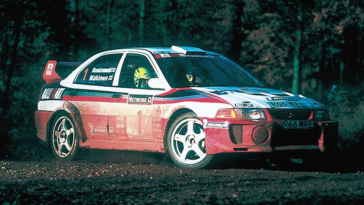 Grupo A: Mitsubishi Lancer Evo (II) Grupo A: Mitsubishi Lancer Evo (II)