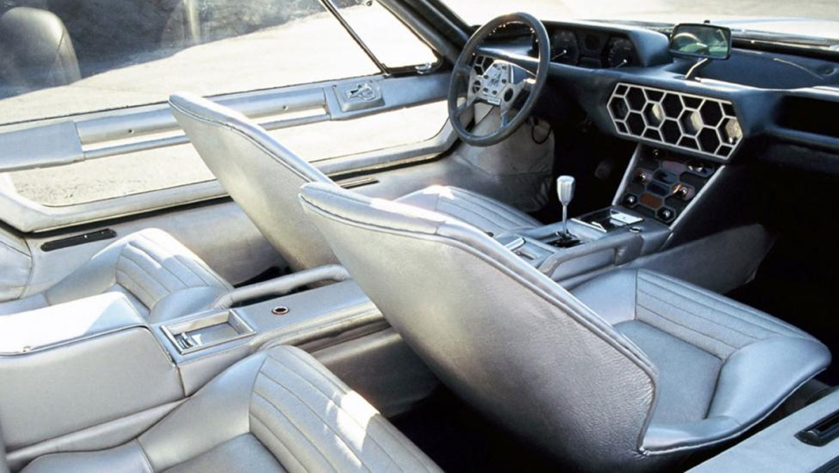 Interior del Lamborghini Marzal Interior del Lamborghini Marzal