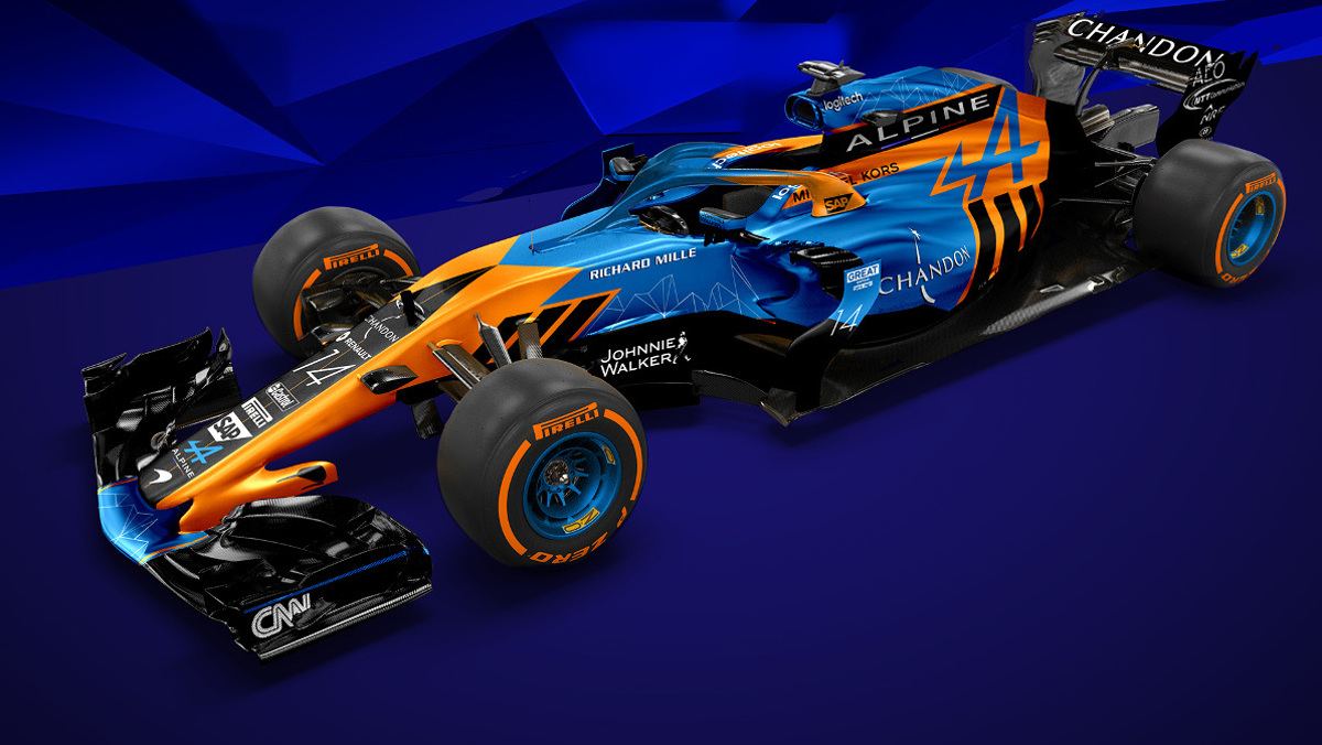 El McLaren Alpine MCL33 de Sean Bull El McLaren Alpine MCL33 de Sean Bull