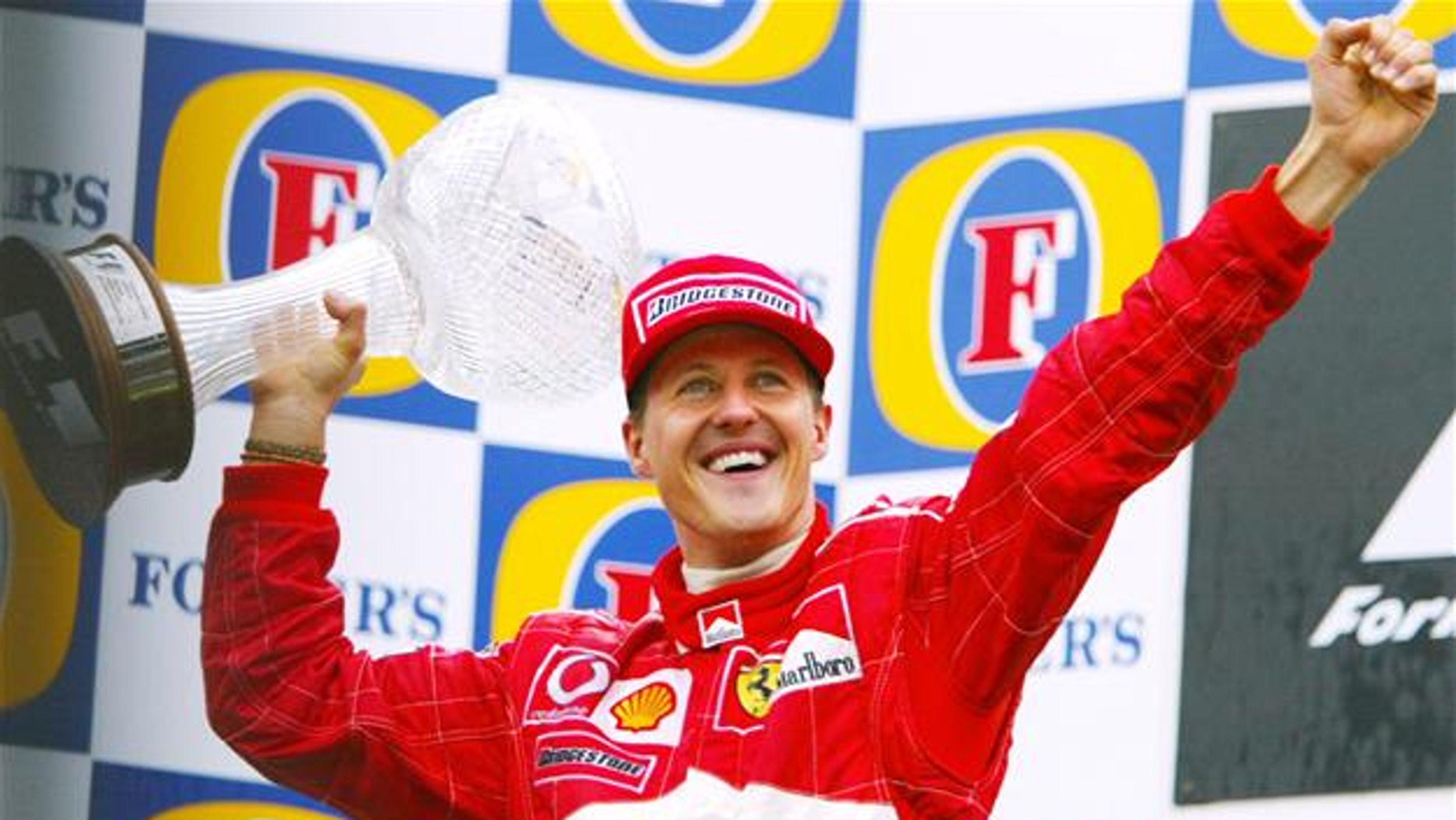Most podiums 2002 Schumi