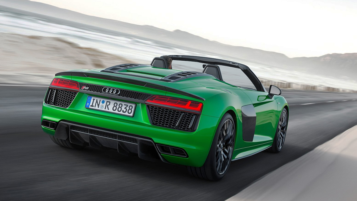 Las novedades de Audi para el Salón de Frankfurt 2017 - Audi R8 Spyder V10 plus Las novedades de Audi para el Salón de Frankfurt 2017 - Audi R8 Spyder V10 plus