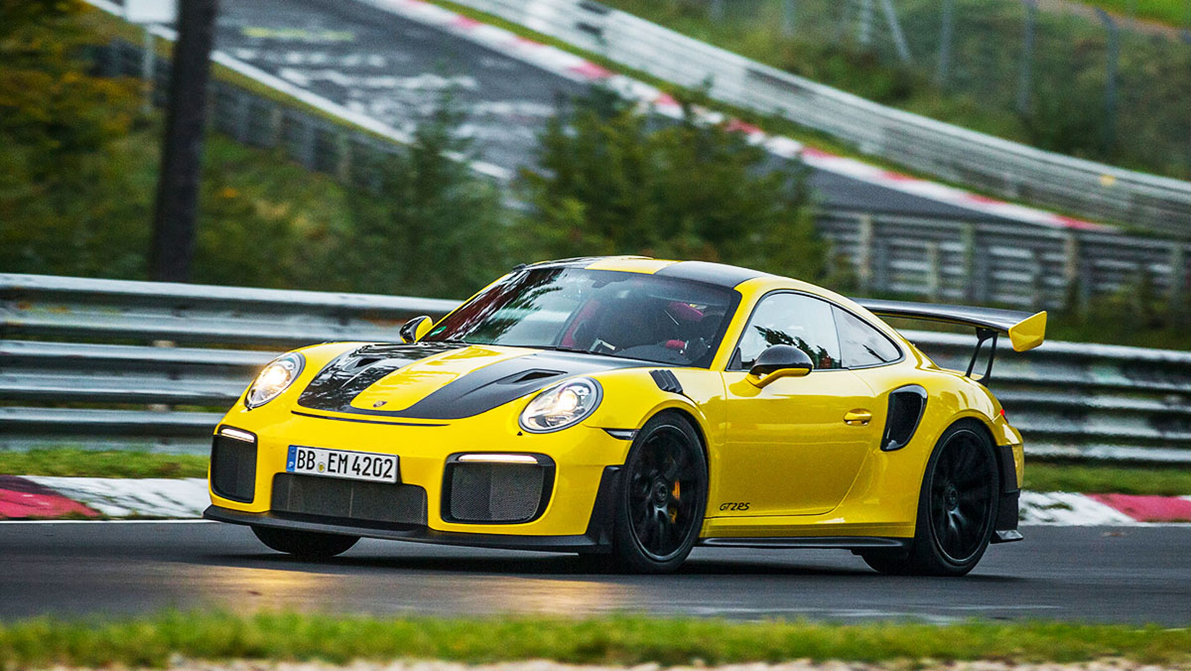 El Porsche 911 GT2 RS revienta el récord de Nürburgring