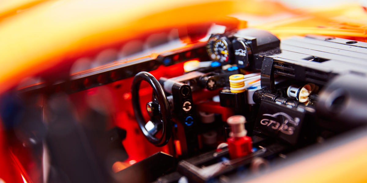 Porsche 911 GT3 RS Lego (puesto conducción) Porsche 911 GT3 RS Lego (puesto conducción)