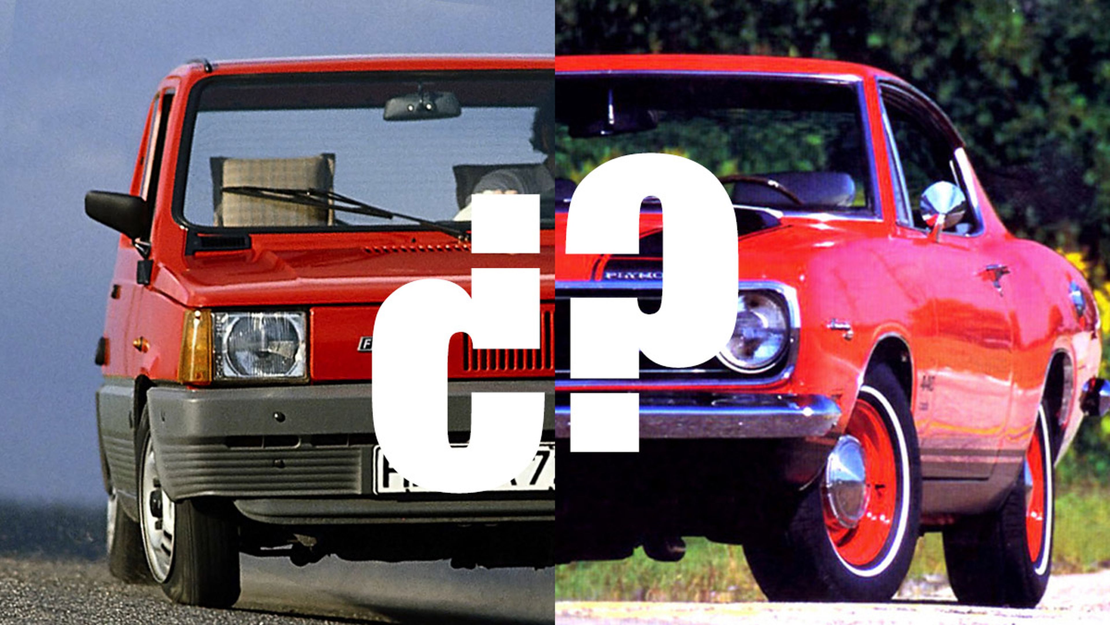¿Qué tienen en común el Plymouth Barracuda y el Fiat Panda?