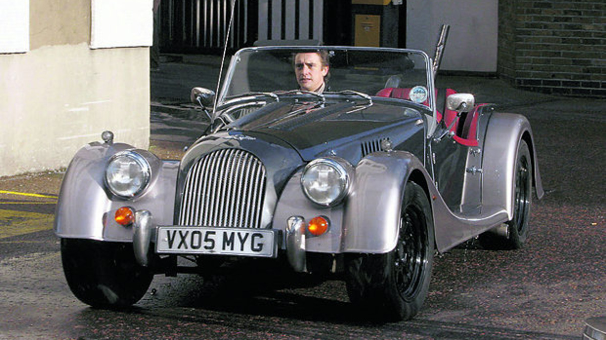 Richard Hammond y su Morgan Roadster Richard Hammond y su Morgan Roadster