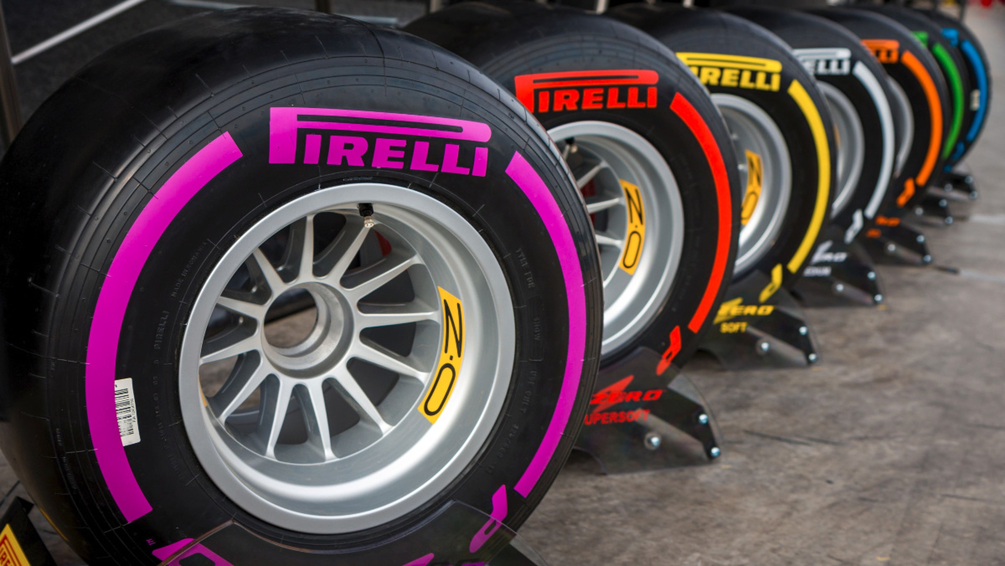 Así son las ruedas de un F1
