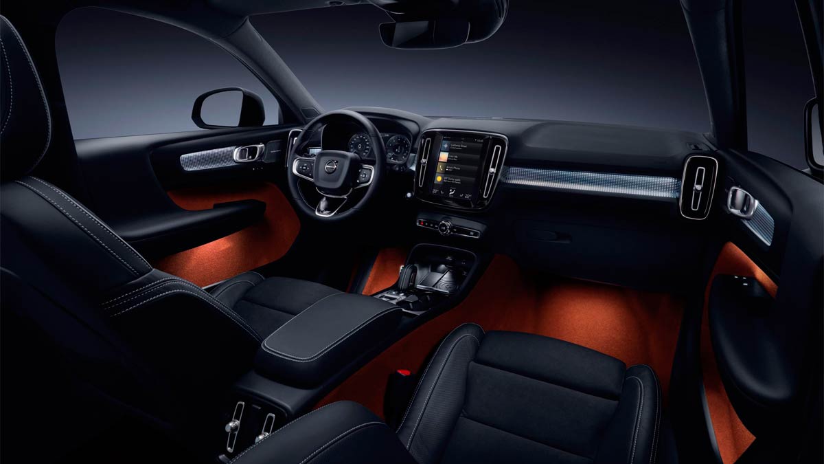 Volvo XC40 2018 interior Volvo XC40 2018 SUV compacto lujo nuevo