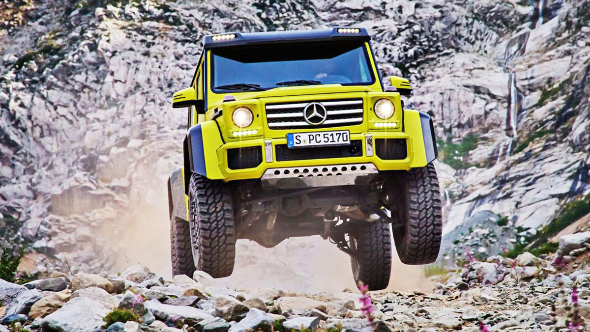5 coches para ser el rey de tu barrio - Mercedes G500 4x4 al cuadrado 5 coches para ser el rey de tu barrio - Mercedes G500 4x4 al cuadrado