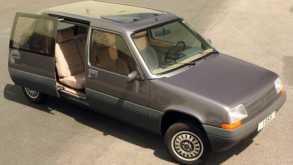 Coches que no conoces: Super Van Cinq (II) Coches que no conoces: Super Van Cinq (II)