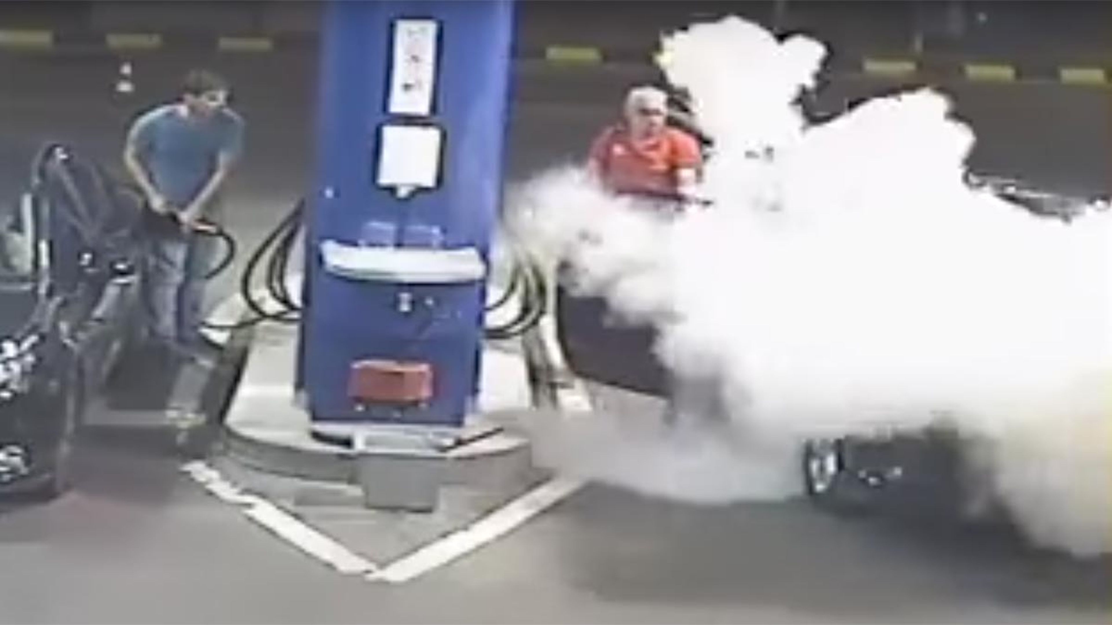 gasolinero extintor