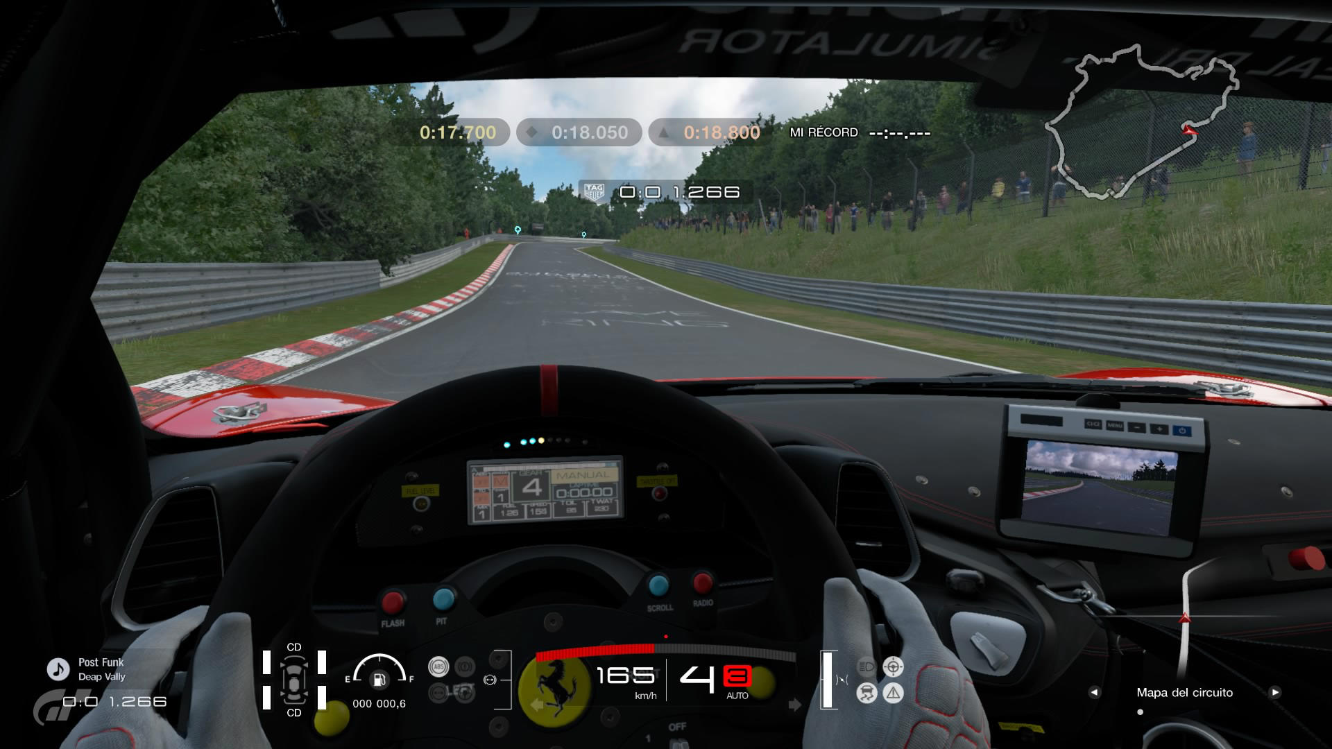 GT Sport pantalla interior GT Sport pantalla interior