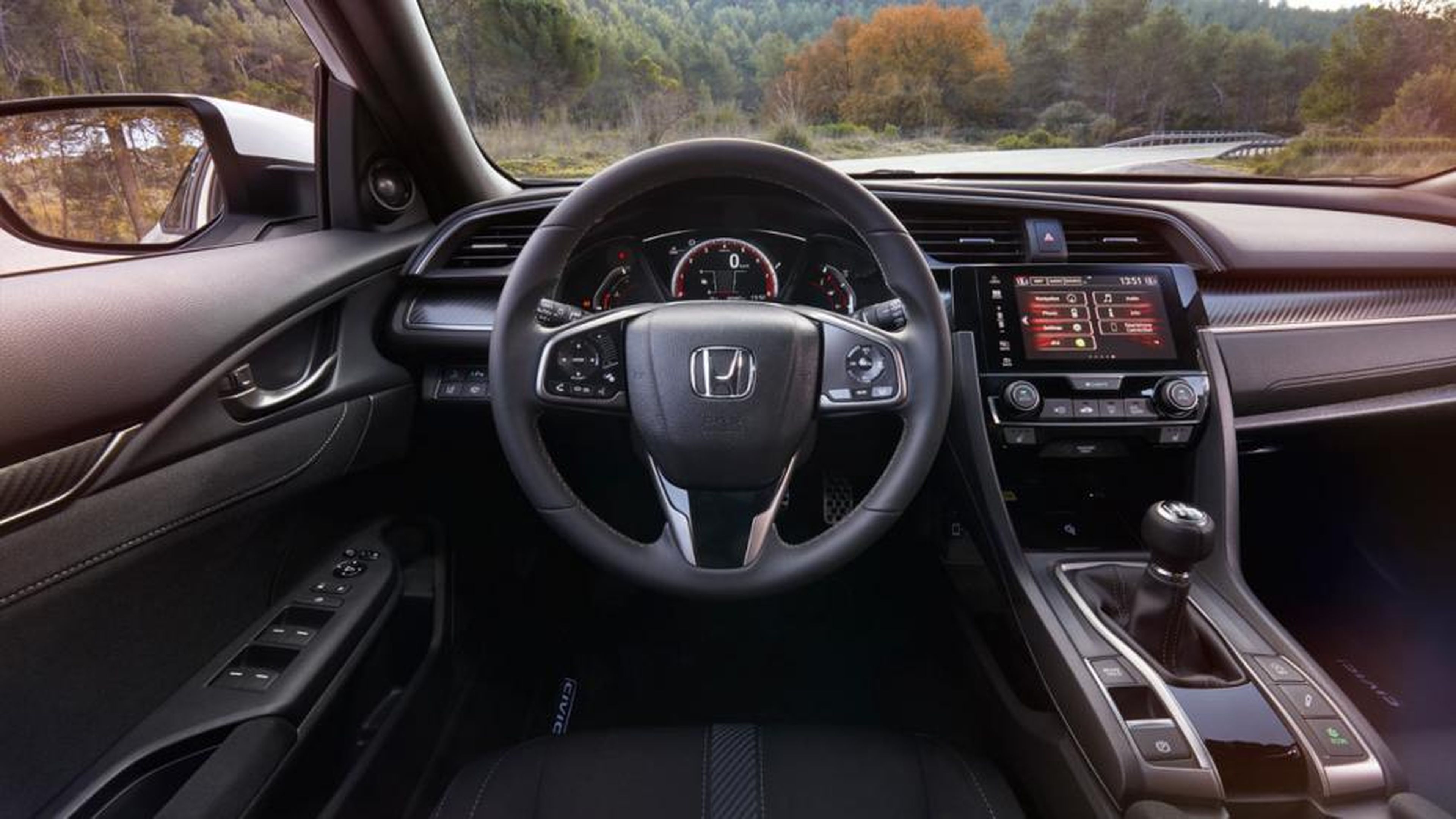 Honda Civic 2017 (interior)