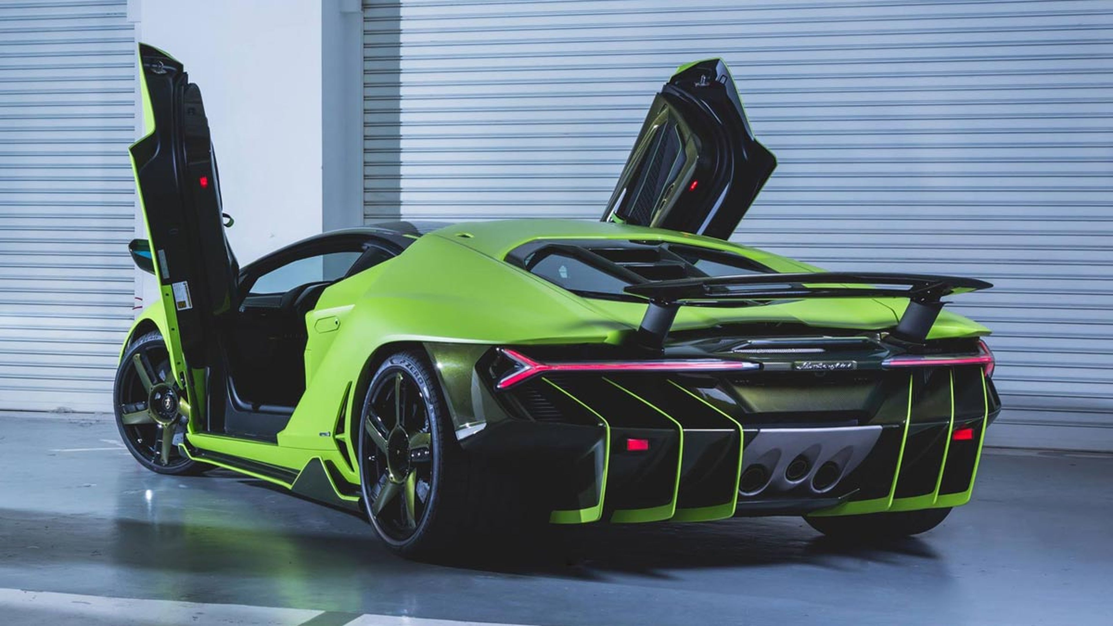 Lamborghini Centenario Verde Bronte mate