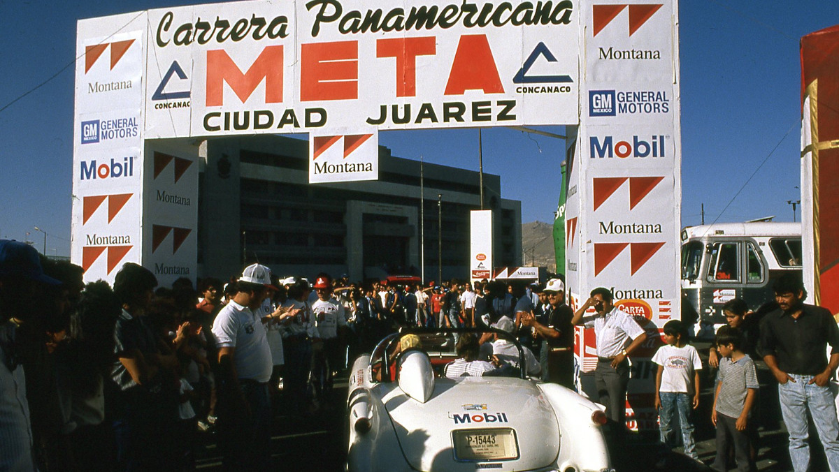 Meta de la Carrera Panamericana 1988 Meta de la Carrera Panamericana 1988
