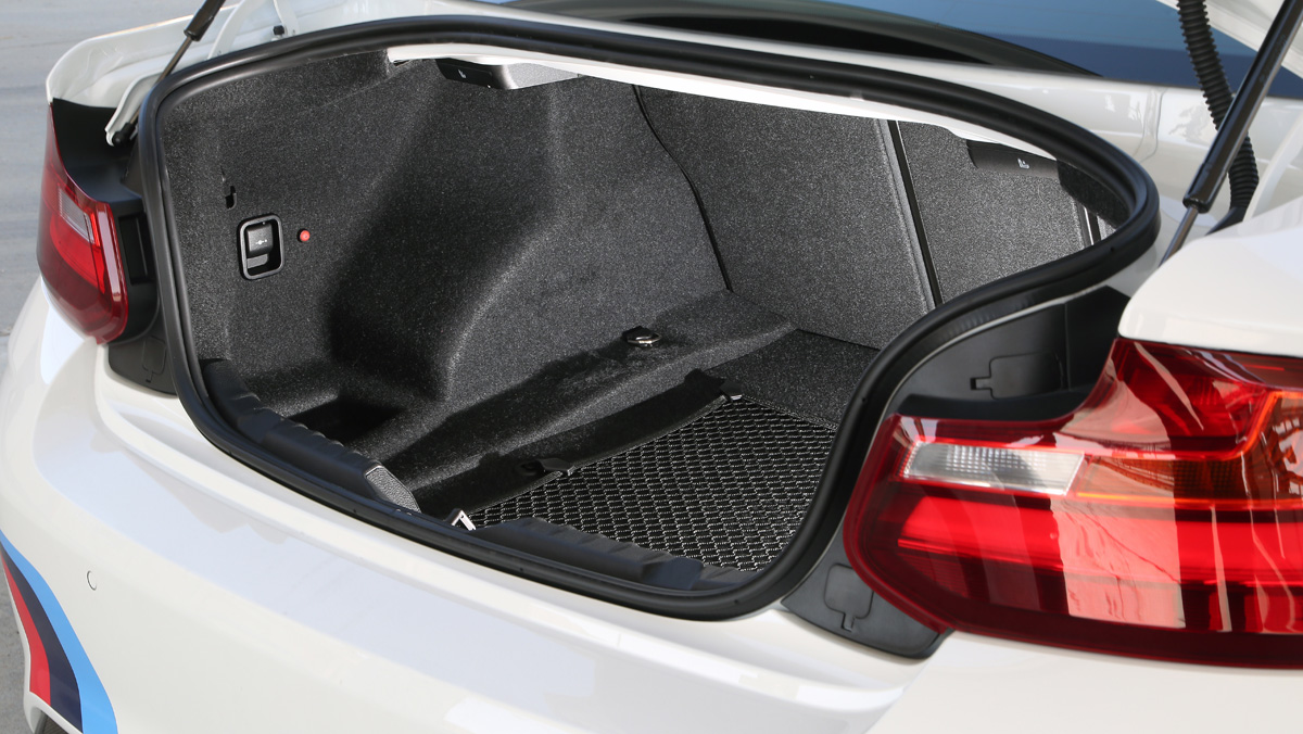 Prueba BMW M2 M Performance (maletero) Prueba BMW M2 M Performance (maletero)