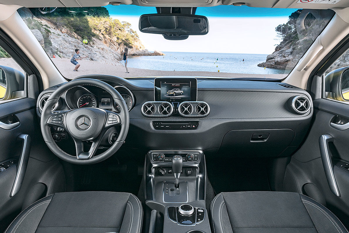 Prueba del Mercedes Clase X Prueba del Mercedes Clase X