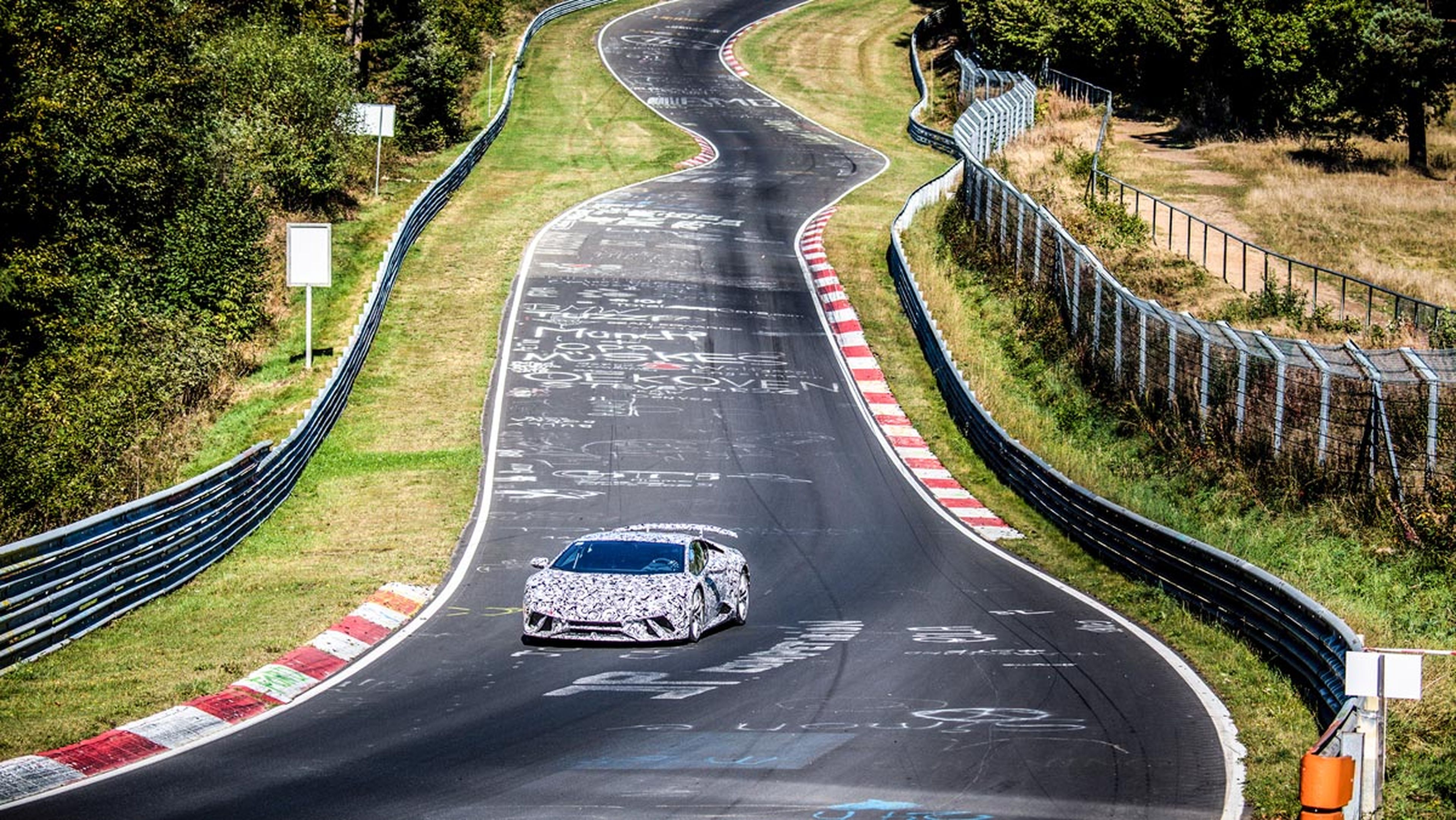 Récord Lamborghini Huracán Performante Nürburgring