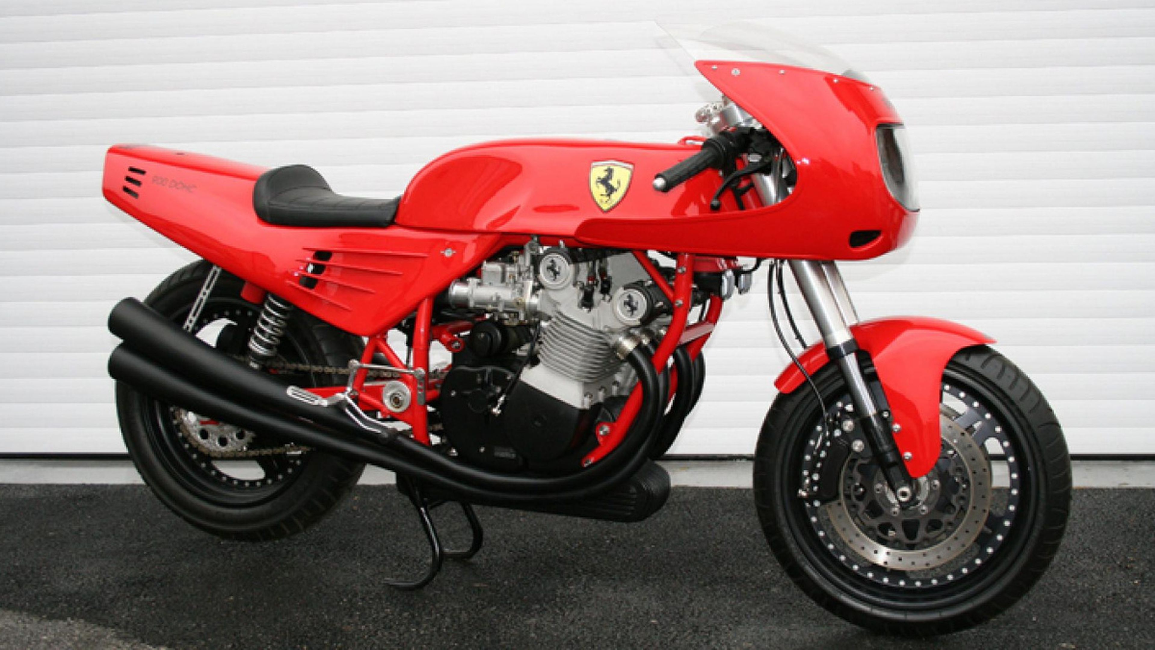La única moto Ferrari que existe