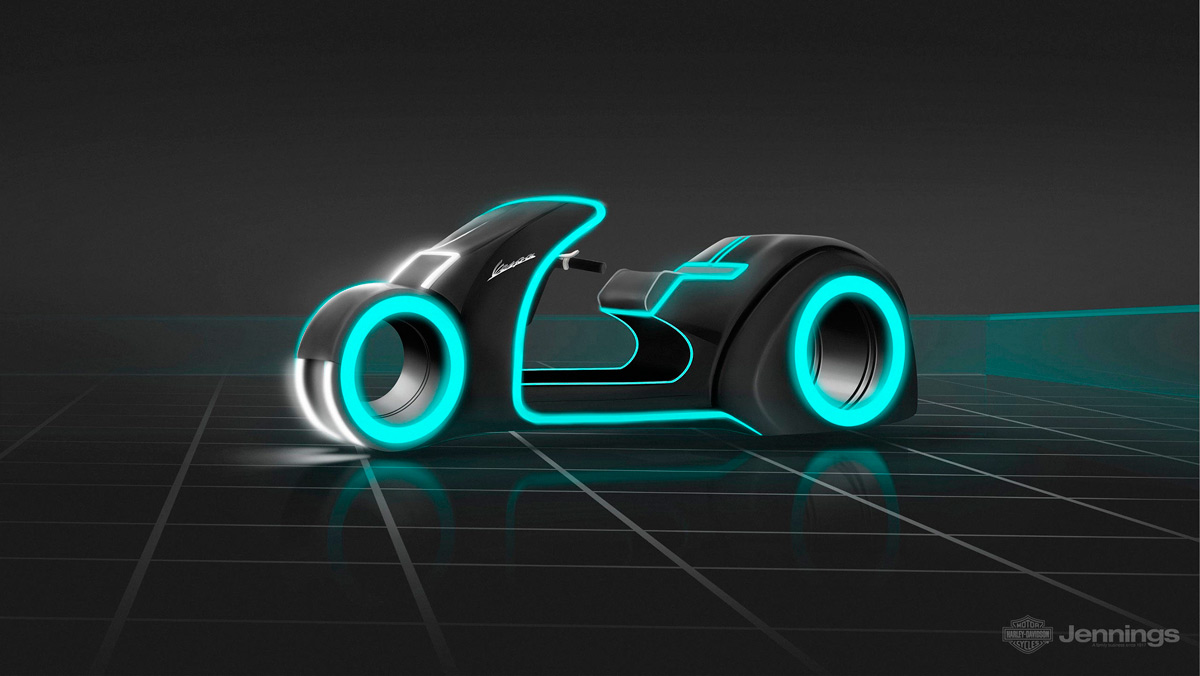 Vespa Tron Vespa Tron