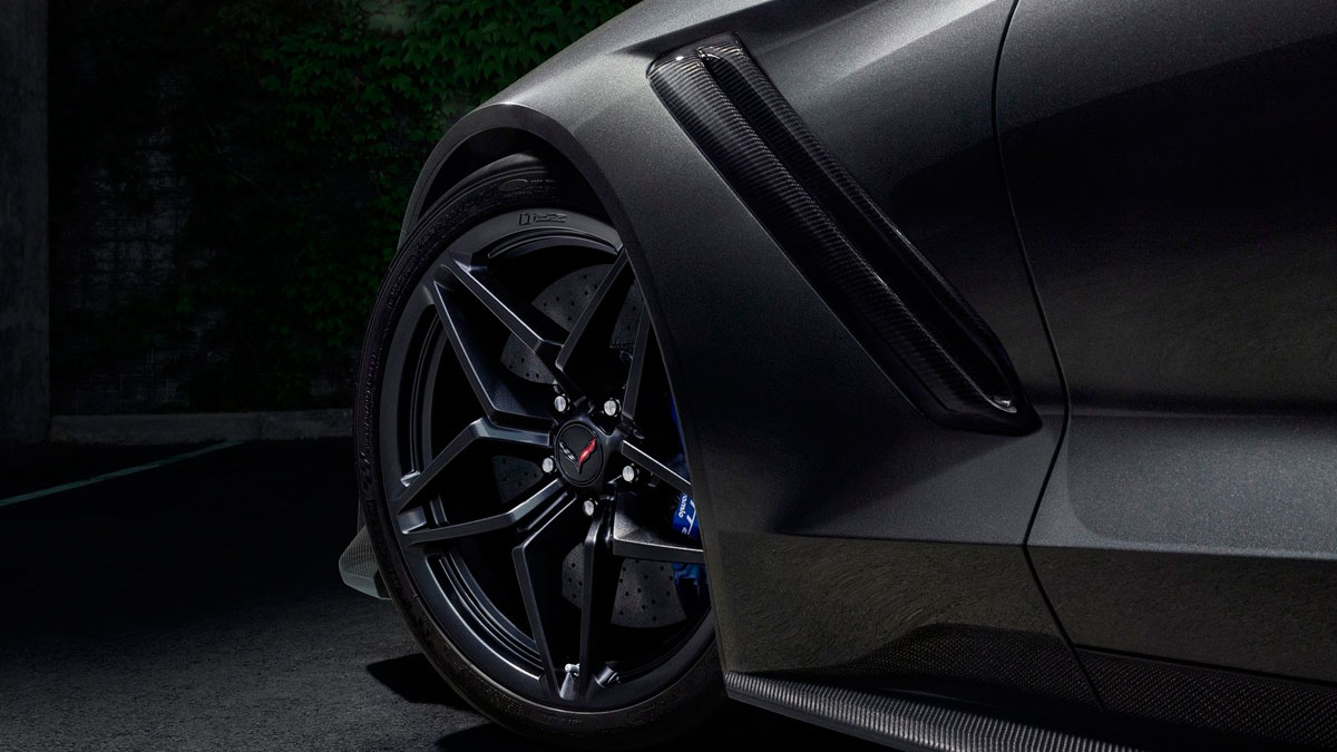 Chevrolet Corvette ZR1 2018 llantas Chevrolet Corvette ZR1 2018 superdeportivo