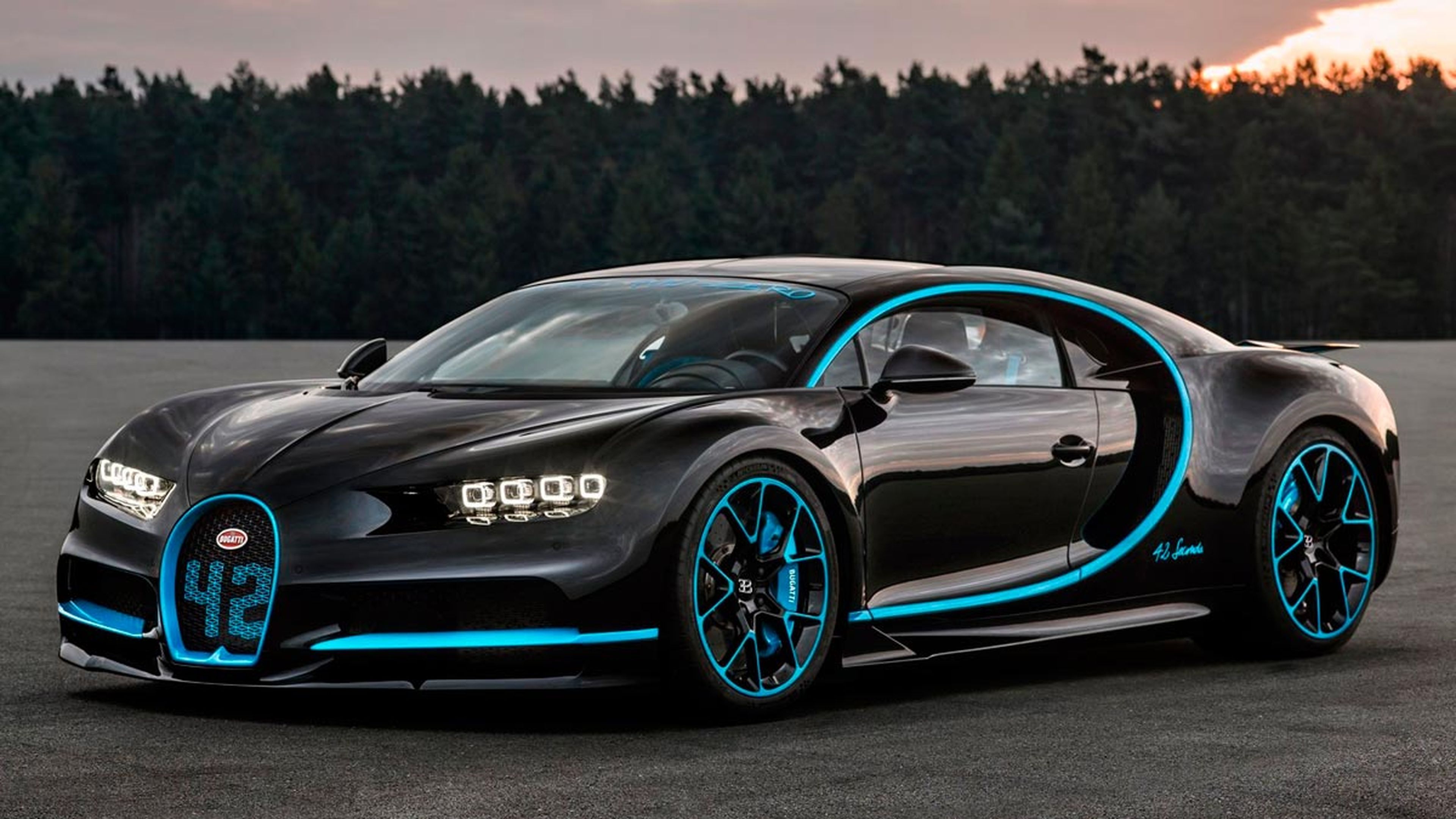 Los coches de famosos que compraríamos los españoles: Bugatti Chiron de Cristiano Ronaldo