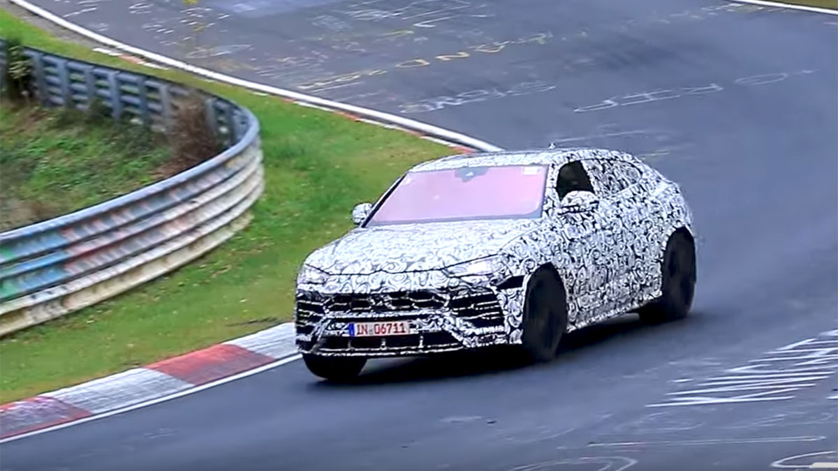 Lamborghini Urus en Nürburgring Lamborghini Urus en Nürburgring SUV deportivo