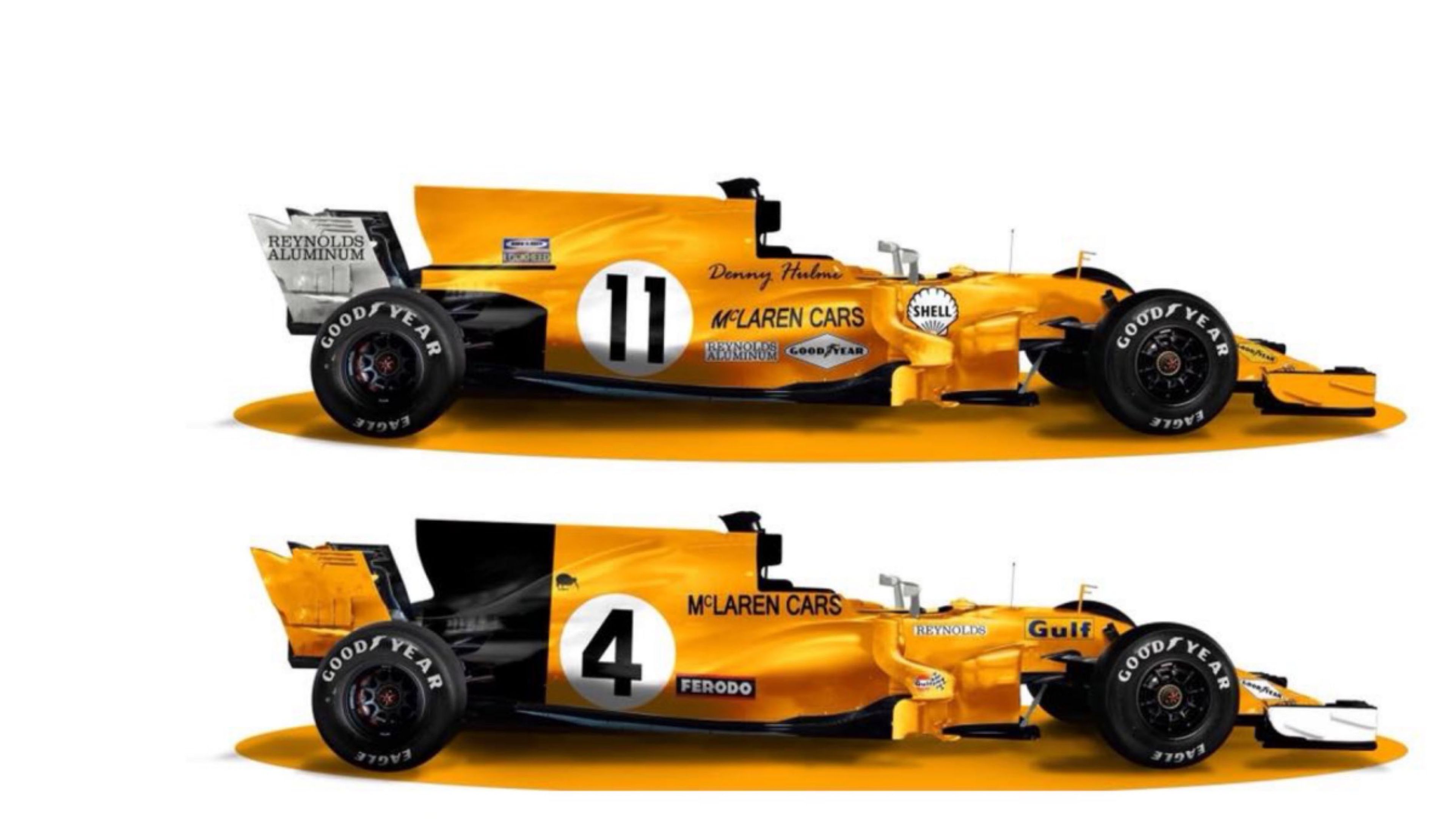McLaren F1 2018 'renders'