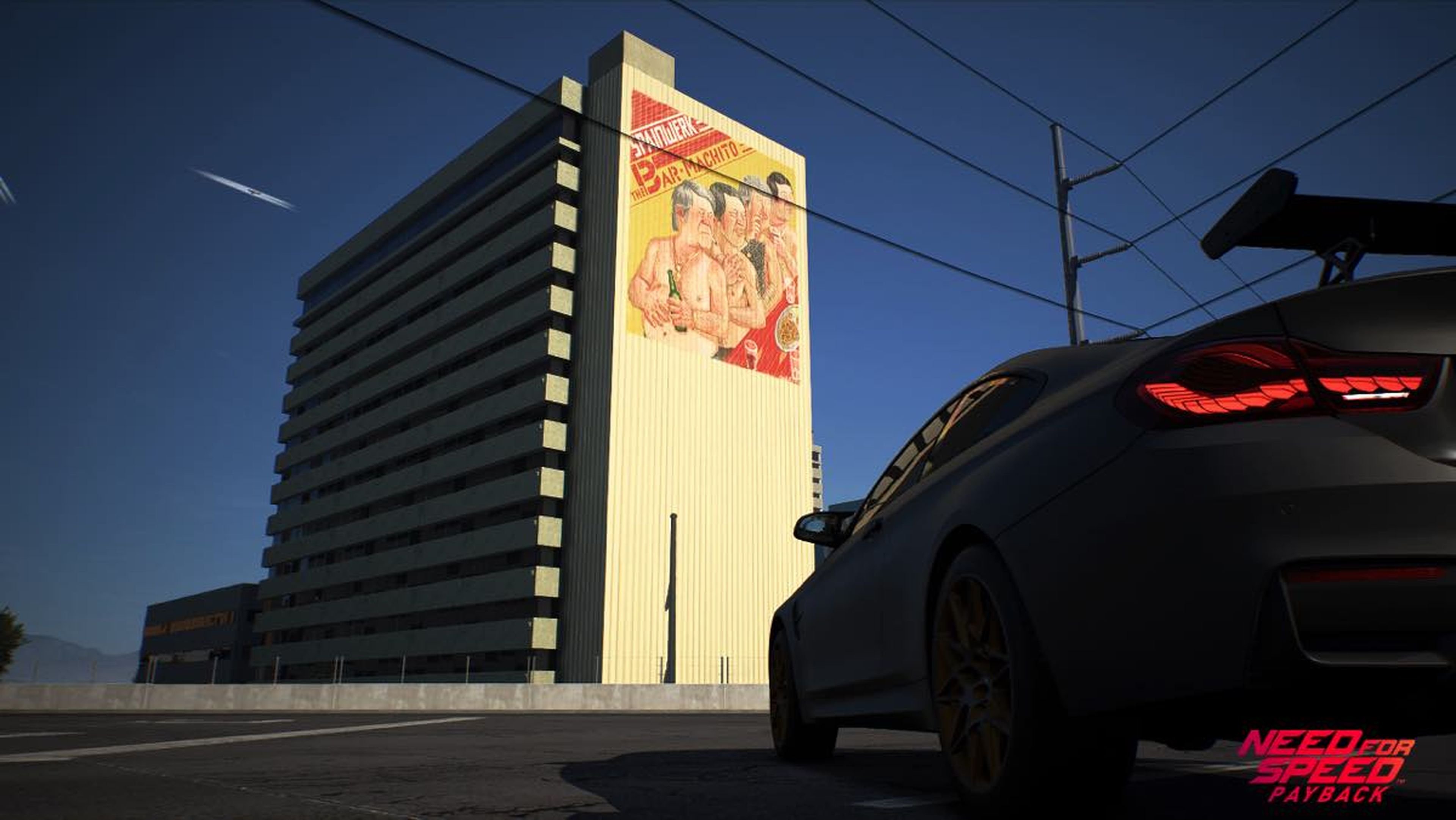 Need for Speed Payback - mural