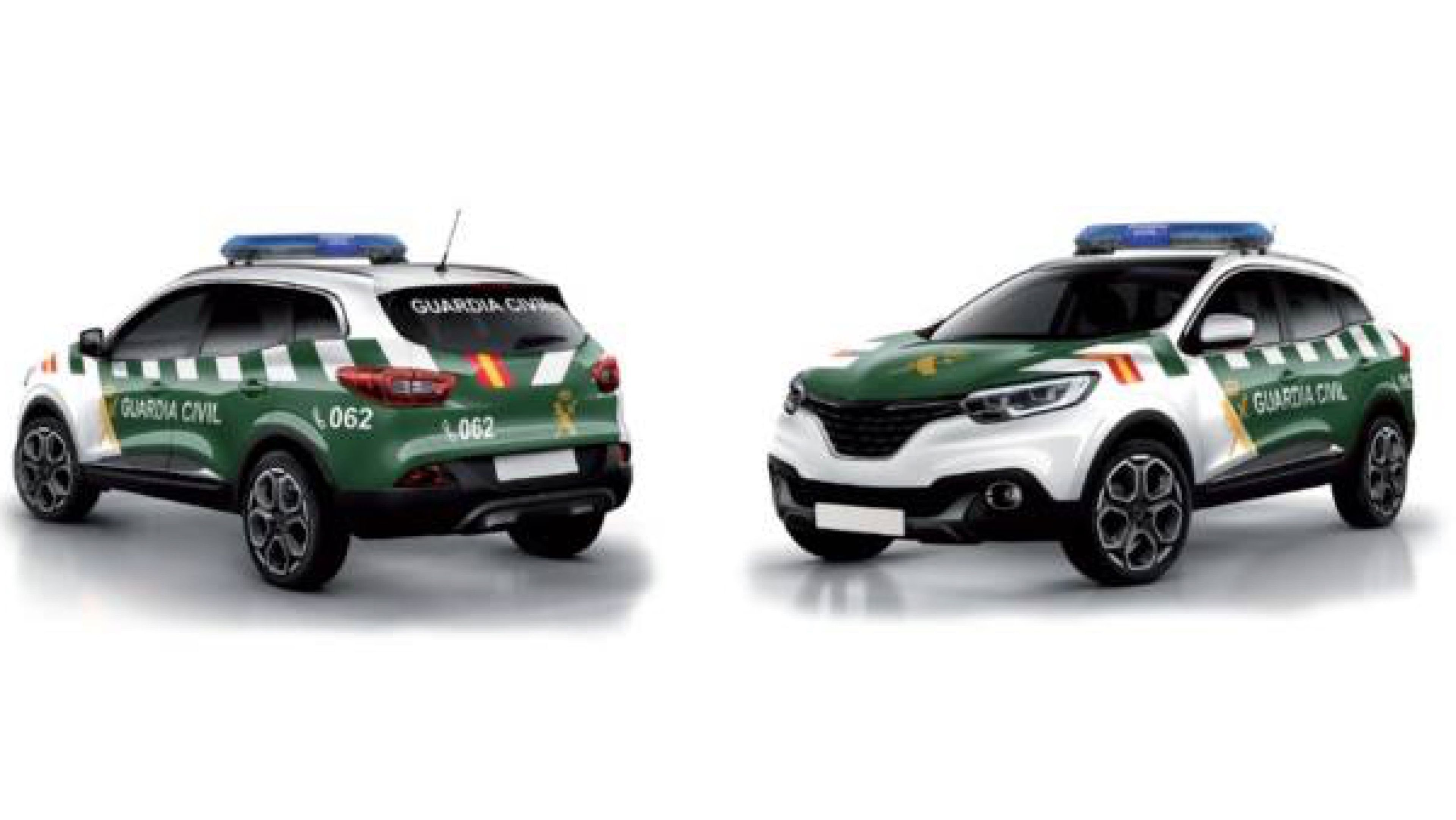 Nuevos coches de la Guardia Civil