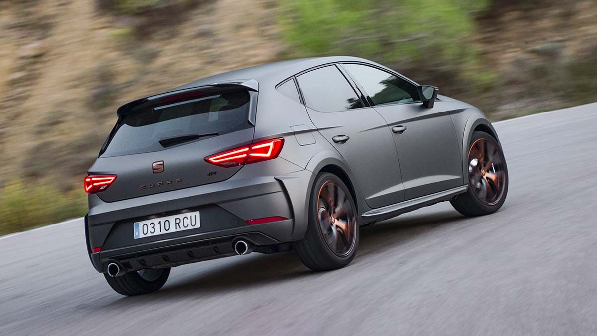 Prueba Seat León Cupra R trasera Prueba Seat León Cupra R compacto deportivo limitado especial