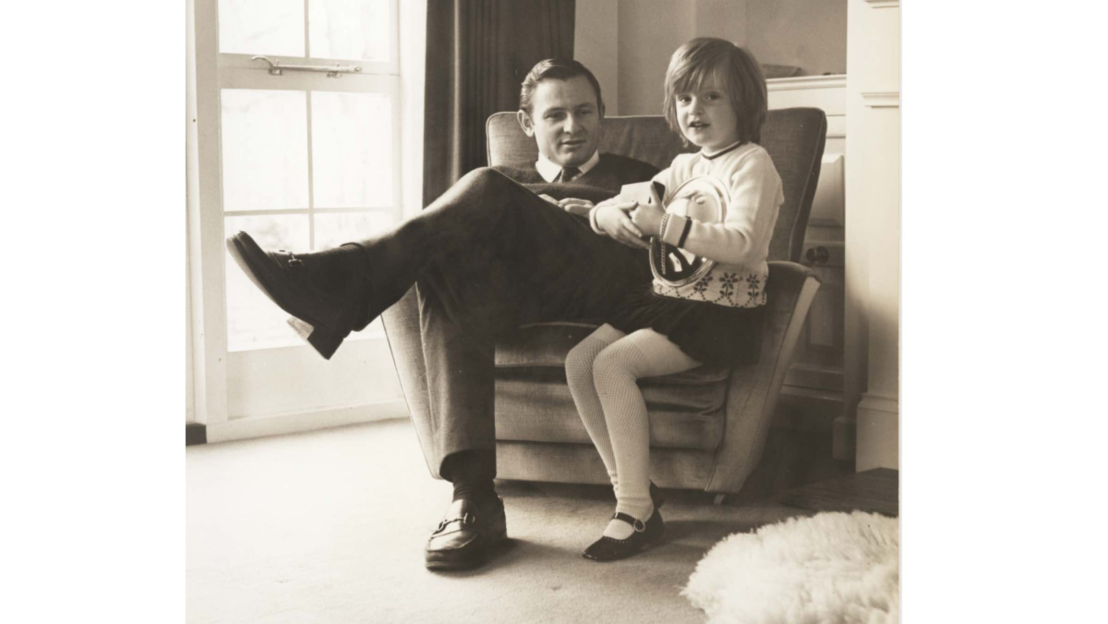 Bruce McLaren junto a su hija, Amanda McLaren