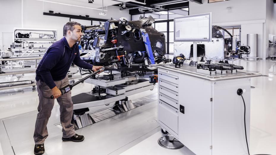 Fabricación Bugatti Chiron (VI) Fabricación Bugatti Chiron (VI)