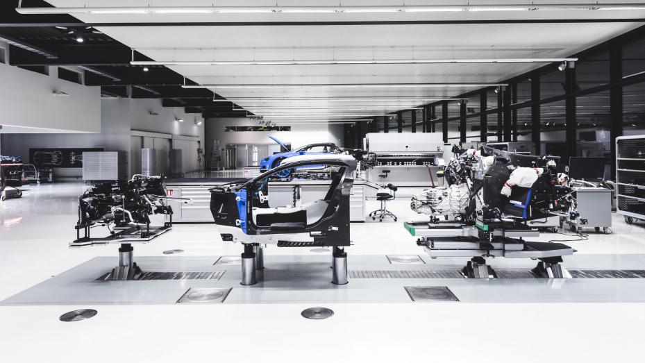 Fabricación Bugatti Chiron (VIII) Fabricación Bugatti Chiron (VIII)