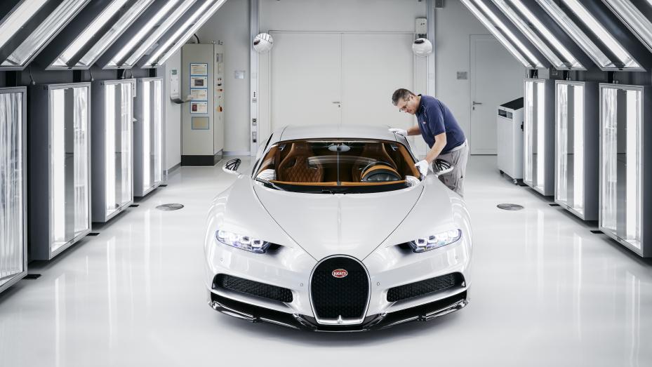 Fabricación Bugatti Chiron (XII) Fabricación Bugatti Chiron (XII)