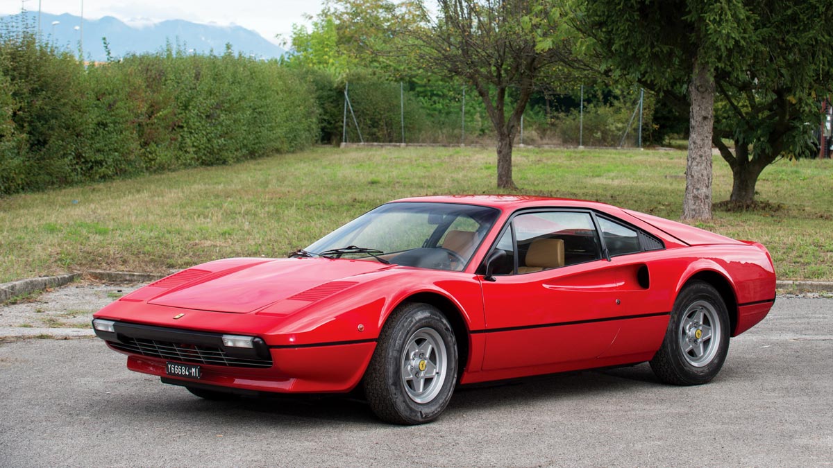 Ferrari 308 GTB Deportivo italia lujo motor v8