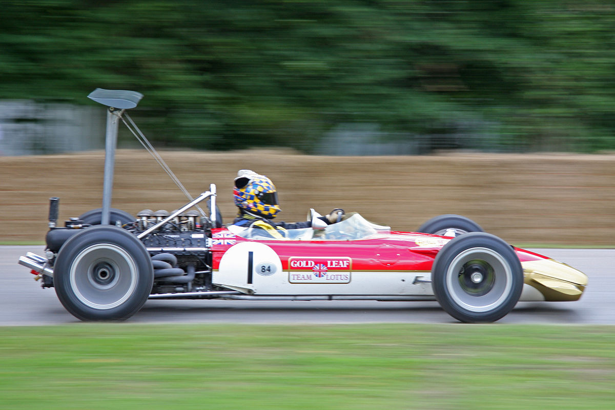 Lotus 49B con toldo incorporado Lotus 49B con toldo incorporado