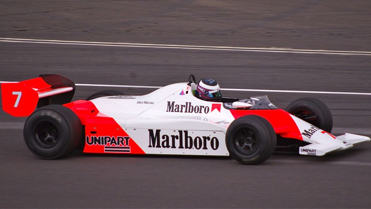 McLaren MP4/1 y el carbono McLaren MP4/1 y el carbono
