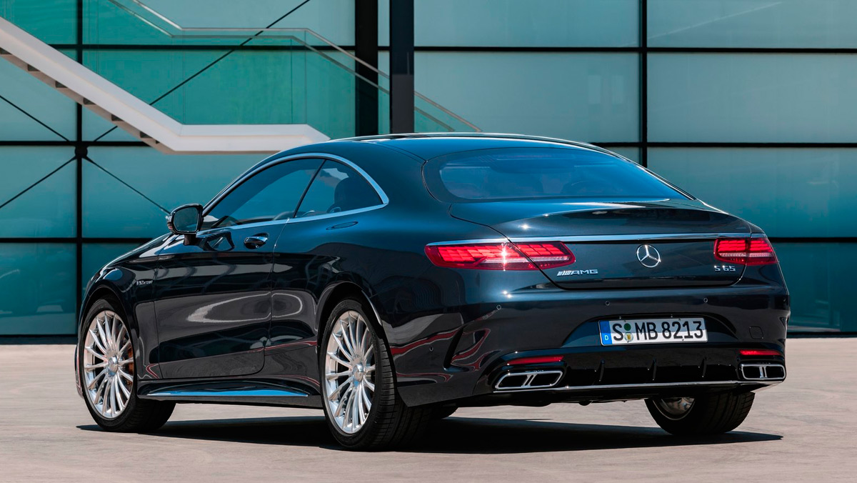 Mercedes-AMG S 65 Coupé (trasera) Mercedes-AMG S 65 Coupé (trasera)
