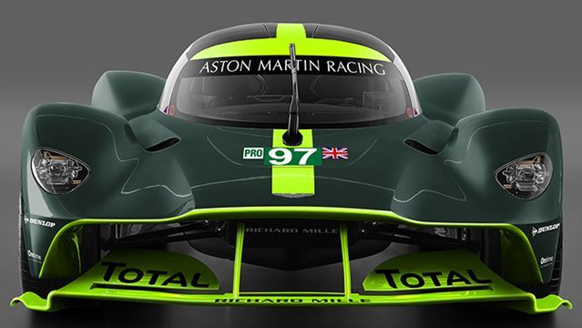 Otra decoración para el Aston Martin Valkyrie de Le Mans Otra decoración para el Aston Martin Valkyrie de Le Mans