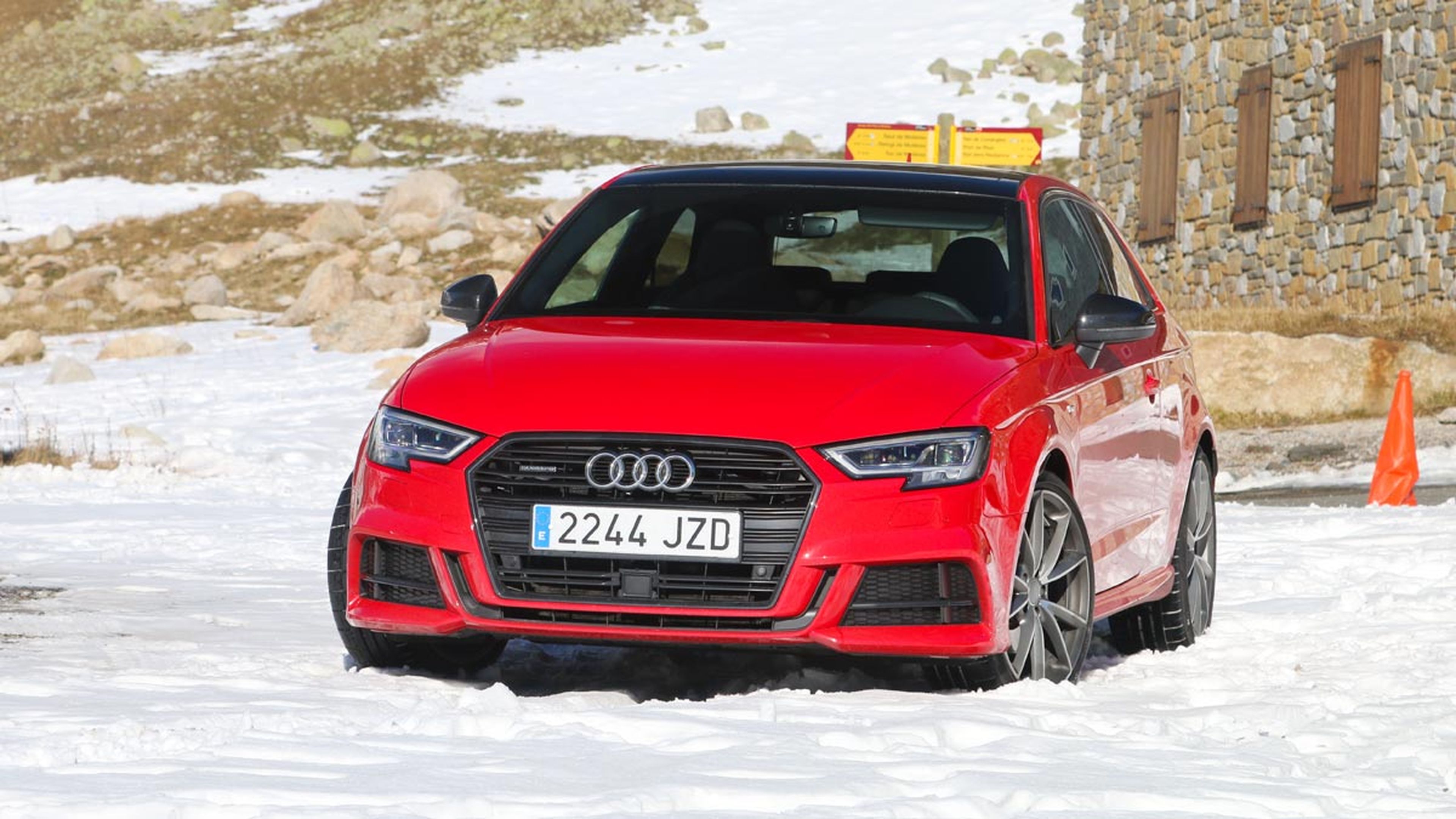 Prueba Audi A3 Quattro en nieve